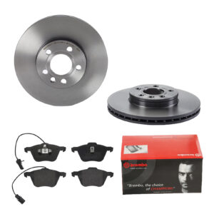 BREMBO Bremsesæt, skivebremser 142055212 foraksel indvendig ventileret 300mm 26mm for FORD VW SEAT