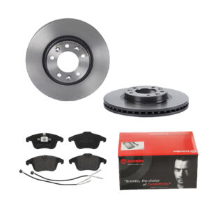 BREMBO Bremsesæt, skivebremser 142055300 foraksel indvendig ventileret 283mm 26mm for CITROËN PEUGEOT (DF-PSA) PEUGEOT