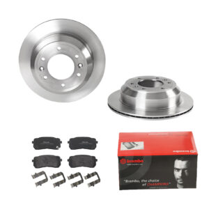 BREMBO Bremsesæt, skivebremser 142055348 bagaksel indvendig ventileret 324mm 18mm for HYUNDAI KIA