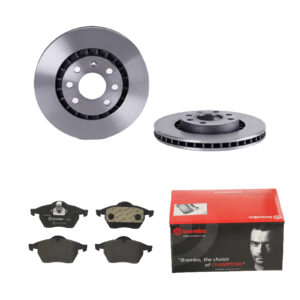 BREMBO Bremsesæt, skivebremser 142055383 foraksel indvendig ventileret 256mm 24mm for OPEL VAUXHALL SAAB CHEVROLET
