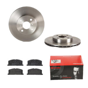 BREMBO Bremsesæt, skivebremser 142055618 foraksel indvendig ventileret 254mm 18mm for GENERAL MOTORS TOYOTA NISSAN HONDA