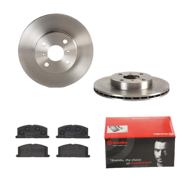 BREMBO Bremsesæt, skivebremser 142055618 foraksel indvendig ventileret 254mm 18mm for GENERAL MOTORS TOYOTA NISSAN HONDA
