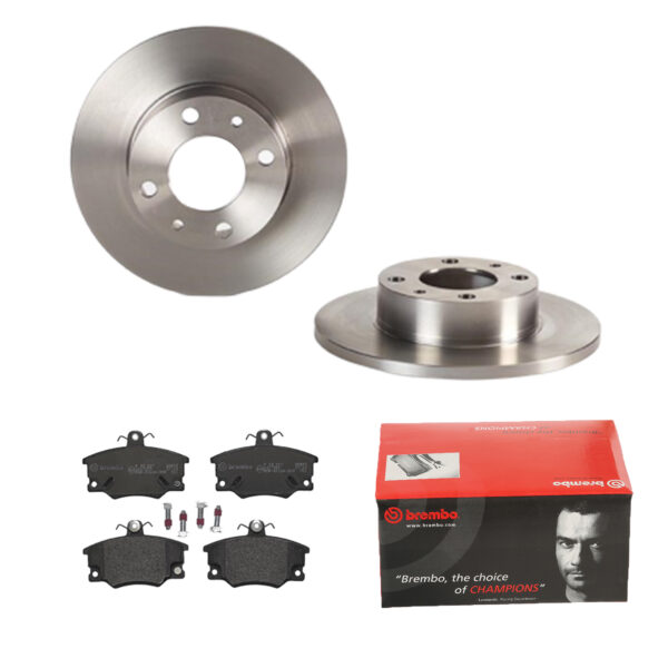 BREMBO Bremsesæt, skivebremser 142055999 foraksel fuld 227mm 10mm for ALFA ROMEO FIAT FSO AUTOBIANCHI ABARTH LANCIA SEAT SHUGUANG