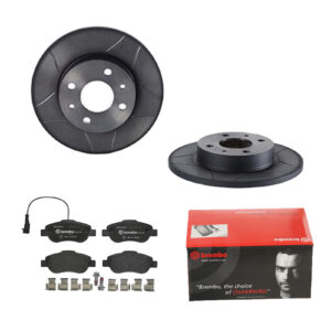 BREMBO Bremsesæt, skivebremser 142056017 foraksel lukket 240mm 11mm for FORD ABARTH FIAT ALFA ROMEO