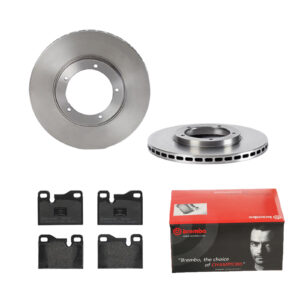 BREMBO Bremsesæt, skivebremser 142056110 foraksel indvendig ventileret 282mm 20mm for PORSCHE