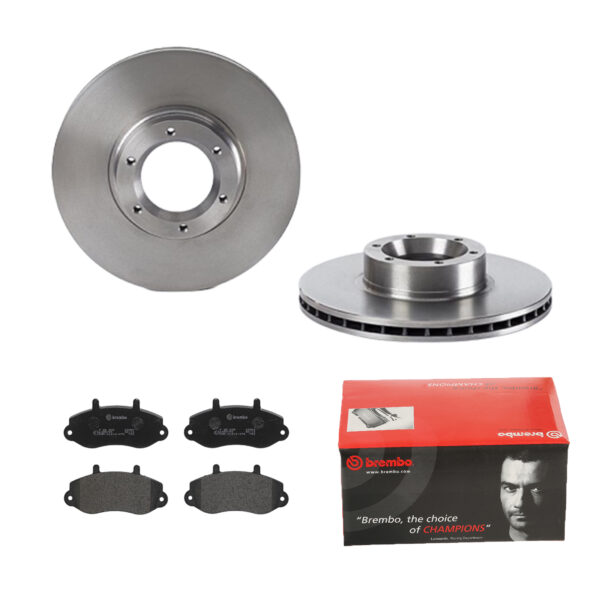 BREMBO Bremsesæt, skivebremser 142056139 foraksel indvendig ventileret 280mm 24mm for OPEL VAUXHALL RENAULT