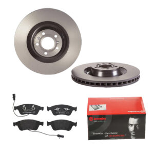 BREMBO Bremsesæt, skivebremser 142056211 foraksel indvendig ventileret 360mm 34mm for VW AUDI SKODA SEAT