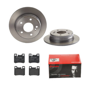 BREMBO Bremsesæt, skivebremser 142056255 bagaksel fuld 258mm 9mm for MERCEDES-BENZ