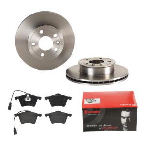 BREMBO Bremsesæt, skivebremser 142056324 foraksel indvendig ventileret 280mm 24mm for VW