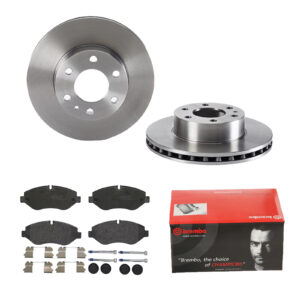 BREMBO Bremsesæt, skivebremser 142056417 foraksel indvendig ventileret 300mm 28mm for IVECO