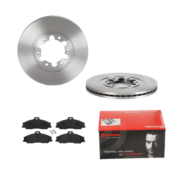 BREMBO Bremsesæt, skivebremser 142056451 foraksel indvendig ventileret 274mm 24mm for FORD FORD USA MAZDA MITSUBISHI