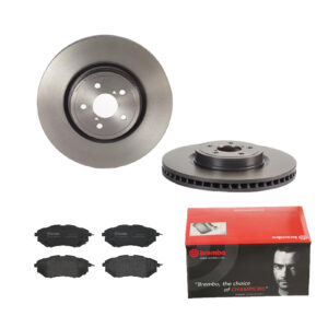 BREMBO Bremsesæt, skivebremser 142056454 foraksel indvendig ventileret 316mm 30mm for SUBARU