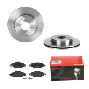 BREMBO Bremsesæt, skivebremser 142056460 foraksel indvendig ventileret 235mm 18mm for TOYOTA