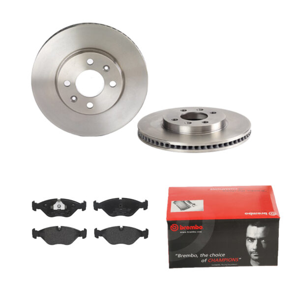 BREMBO Bremsesæt, skivebremser 142056640 foraksel indvendig ventileret 280mm 25mm for SAAB