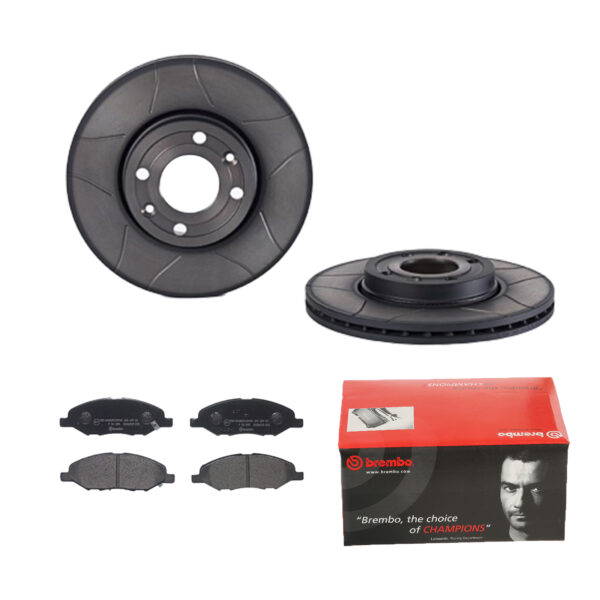 BREMBO Bremsesæt, skivebremser 142056772 foraksel lukket 260mm 22mm for MITSUBISHI NISSAN RENAULT MAZDA