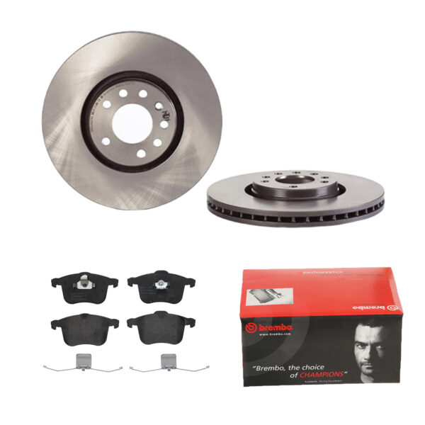 BREMBO Bremsesæt, skivebremser 142056789 foraksel indvendig ventileret 314mm 28mm for OPEL SAAB VAUXHALL CADILLAC