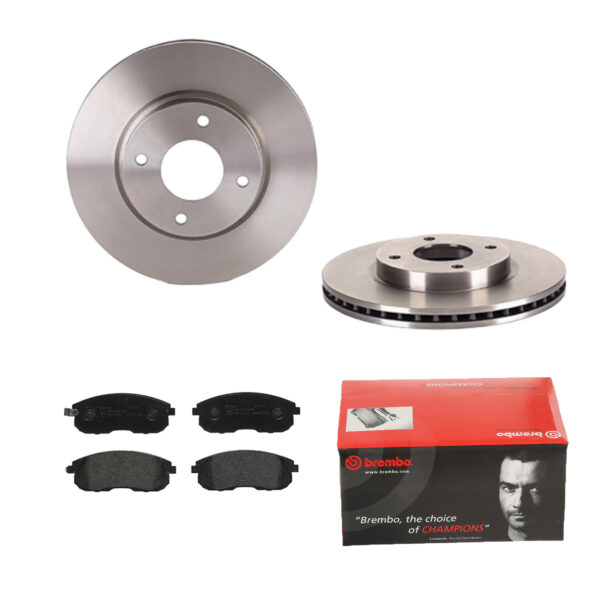 BREMBO Bremsesæt, skivebremser 142056883 foraksel indvendig ventileret 280mm 24mm for SUZUKI NISSAN NISSAN (DFAC)