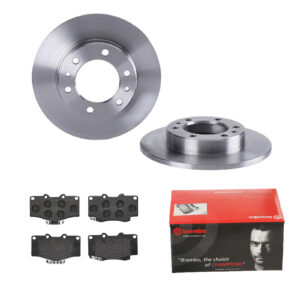 BREMBO Bremsesæt, skivebremser 142056984 foraksel fuld 302mm 12mm for GREAT WALL TOYOTA SKODA AUDI NISSAN SEAT