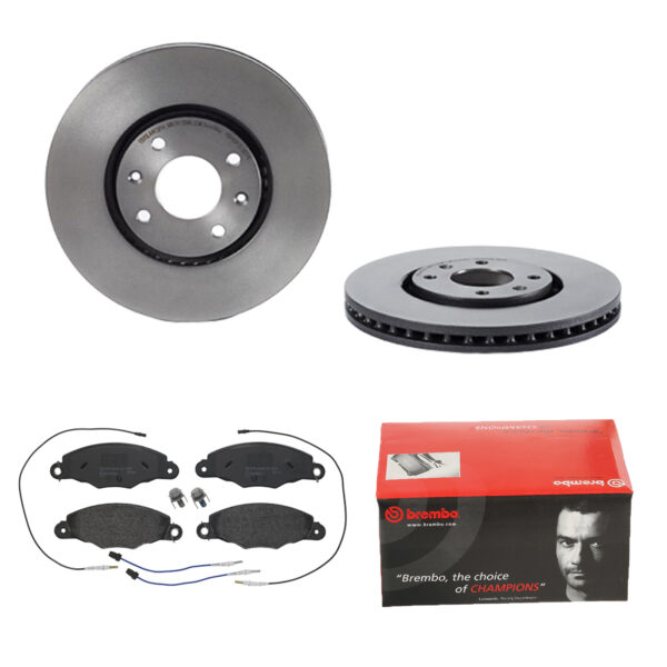 BREMBO Bremsesæt, skivebremser 142057466 foraksel indvendig ventileret 288mm 28mm for CITROËN