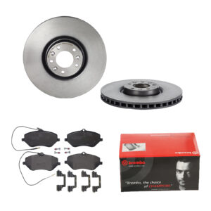 BREMBO Bremsesæt, skivebremser 142057616 foraksel indvendig ventileret 340mm 30mm for CITROËN PEUGEOT CITROËN (DF-PSA)
