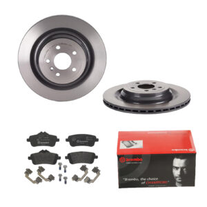BREMBO Bremsesæt, skivebremser 142057641 bagaksel indvendig ventileret 345mm 22mm for MERCEDES-BENZ