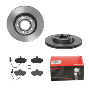 BREMBO Bremsesæt, skivebremser ijdtidbr91 foraksel indvendig ventileret 280mm 22mm for VW SEAT AUDI KARRY