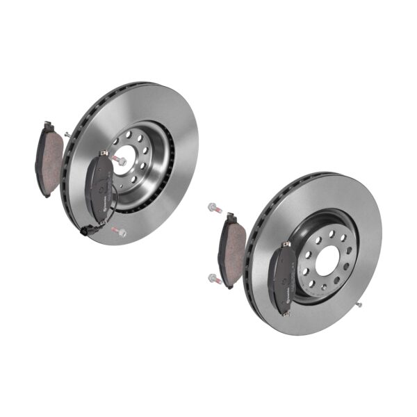 BREMBO Bremsesæt, skivebremser ijdtidc8e1 foraksel indvendig ventileret 340mm 30mm for VW SKODA SEAT AUDI