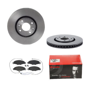 BREMBO Bremsesæt, skivebremser ijdtidd016 foraksel indvendig ventileret 288mm 28mm for CITROËN