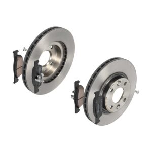 BREMBO Bremsesæt, skivebremser ijdtiddah6 foraksel indvendig ventileret 258mm 22mm for DACIA RENAULT SMART