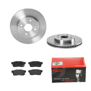 BREMBO Bremsesæt, skivebremser ijdtiddfl2 foraksel indvendig ventileret 254mm 22mm for DAIHATSU SUZUKI MAZDA TOYOTA SUBARU MITSUBISHI NISSAN