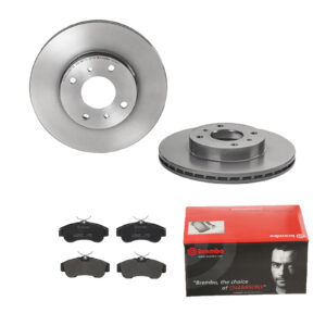 BREMBO Bremsesæt, skivebremser ijdtiddka8 foraksel indvendig ventileret 280mm 22mm for NISSAN
