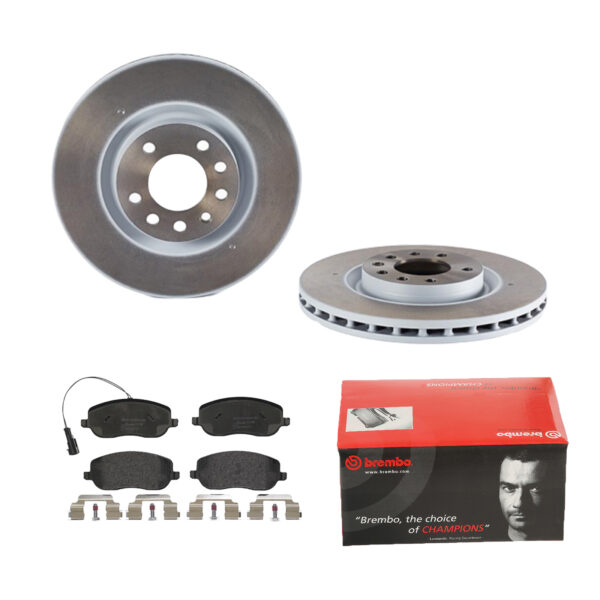 BREMBO Bremsesæt, skivebremser ijdtide041 foraksel indvendig ventileret 305mm 28mm for FIAT
