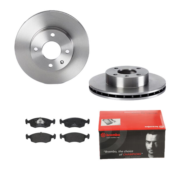 BREMBO Bremsesæt, skivebremser ijdtideg09 foraksel indvendig ventileret 260mm 24mm for FORD MERCURY