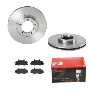BREMBO Bremsesæt, skivebremser ijdtidejg5 foraksel indvendig ventileret 254mm 24mm for FORD