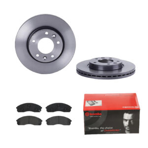 BREMBO Bremsesæt, skivebremser ijdtidf416 foraksel indvendig ventileret 274mm 26mm for KIA KIA (DYK)