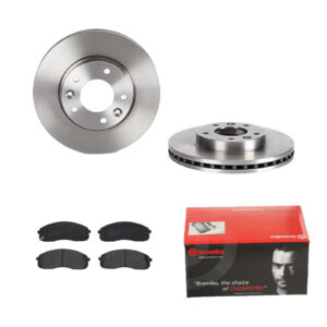 BREMBO Bremsesæt, skivebremser ijdtidf472 foraksel indvendig ventileret 274mm 28mm for KIA