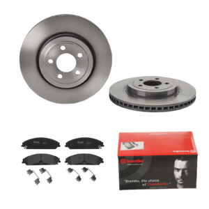 BREMBO Bremsesæt, skivebremser ijdtidf7p8 foraksel indvendig ventileret 345mm 28mm for FIAT LANCIA CHRYSLER