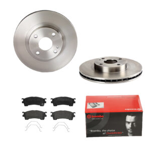 BREMBO Bremsesæt, skivebremser ijdtidf876 foraksel indvendig ventileret 257mm 24mm for FORD FORD USA MAZDA MITSUBISHI HAIMA (FAW) NISSAN