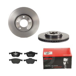 BREMBO Bremsesæt, skivebremser ijdtidfaj0 foraksel indvendig ventileret 278mm 25mm for FORD FORD (CHANGAN) VOLVO NISSAN MAZDA (CHANGAN) MAZDA FORD ASI