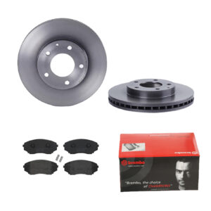 BREMBO Bremsesæt, skivebremser ijdtidfcj2 foraksel indvendig ventileret 274mm 28mm for MAZDA MITSUBISHI