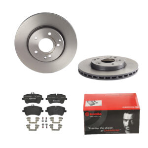 BREMBO Bremsesæt, skivebremser ijdtidfhd6 foraksel indvendig ventileret 288mm 25mm for MERCEDES-BENZ