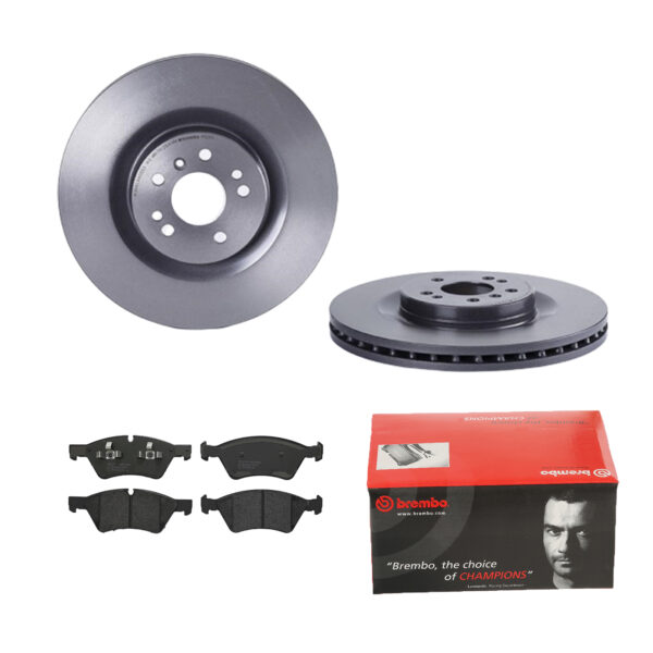 BREMBO Bremsesæt, skivebremser ijdtidfjv6 foraksel indvendig ventileret 350mm 32mm for MERCEDES-BENZ