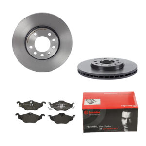 BREMBO Bremsesæt, skivebremser ijdtidg018 foraksel indvendig ventileret 280mm 25mm for OPEL VAUXHALL