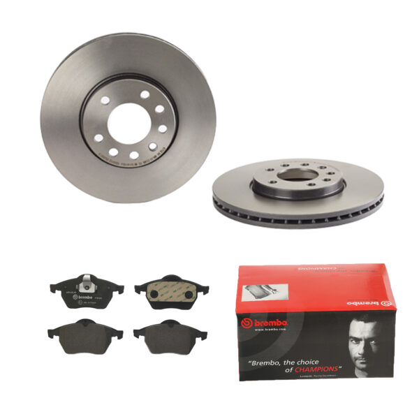 BREMBO Bremsesæt, skivebremser ijdtidg0v8 foraksel indvendig ventileret 288mm 25mm for OPEL VAUXHALL SAAB LOTUS
