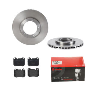 BREMBO Bremsesæt, skivebremser ijdtidgbv4 foraksel indvendig ventileret 282mm 20mm for PORSCHE