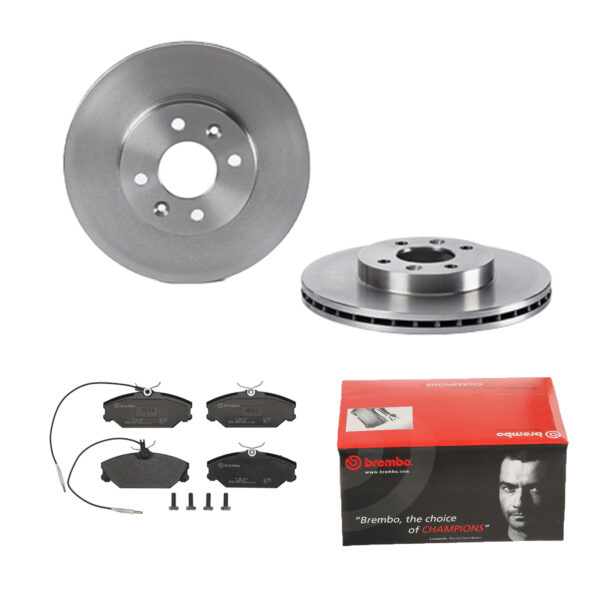 BREMBO Bremsesæt, skivebremser ijdtidggv4 foraksel indvendig ventileret 262mm 22mm for DAEWOO RENAULT