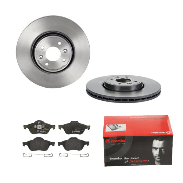 BREMBO Bremsesæt, skivebremser ijdtidgl70 foraksel indvendig ventileret 300mm 24mm for DONGFENG RENAULT