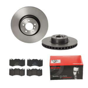 BREMBO Bremsesæt, skivebremser ijdtidgo78 foraksel indvendig ventileret 380mm 34mm for LAND ROVER