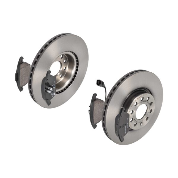 BREMBO Bremsesæt, skivebremser ijdtidgtv2 foraksel indvendig ventileret 312mm 25mm for VW SEAT SKODA AUDI VW (SVW) VW (FAW) SKODA (SVW)