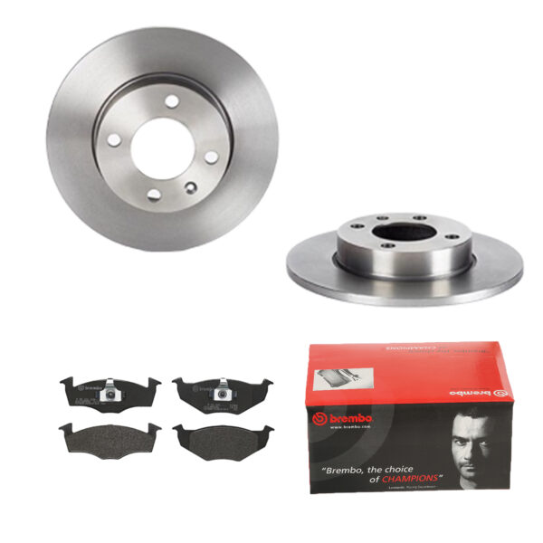 BREMBO Bremsesæt, skivebremser ijdtidgud0 bagaksel fuld 239mm 10mm for VW AUDI